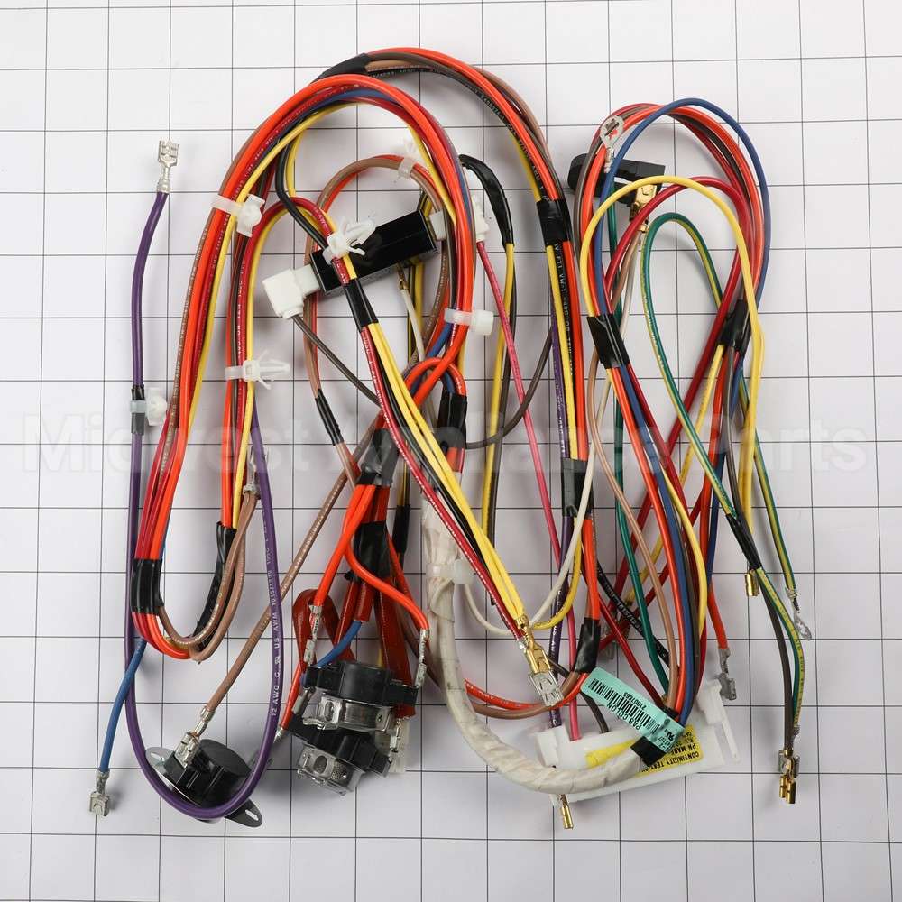 WE08X37097 GE Main Harness Electric Tl Dryer