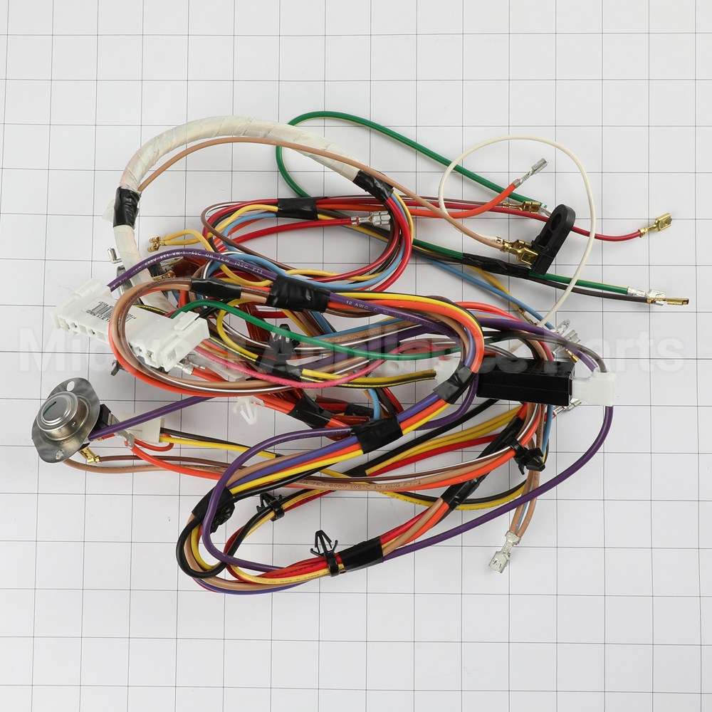 WE08X37098 GE Main Harness Electric Tl Dryer