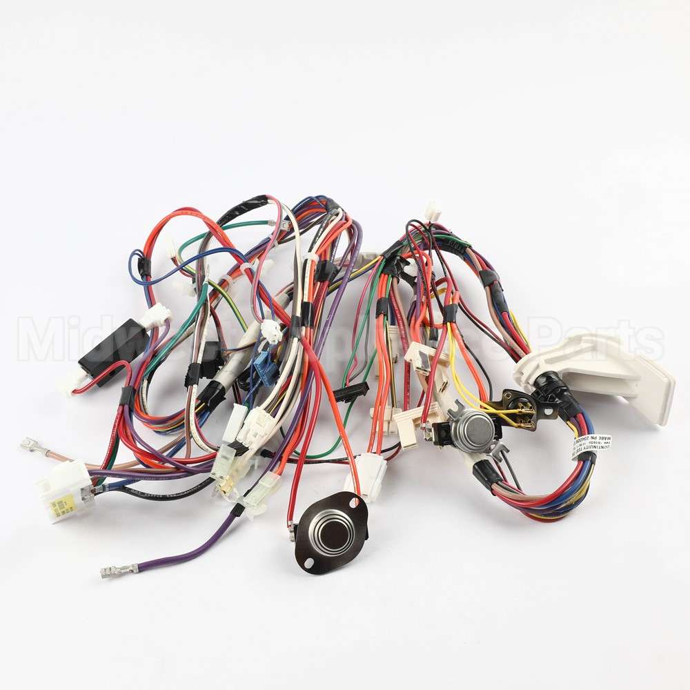 WE08X37197 GE Main Harness Electric Tl Dryer 60