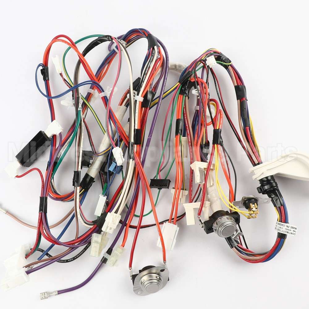 WE08X37197 GE Main Harness Electric Tl Dryer 60