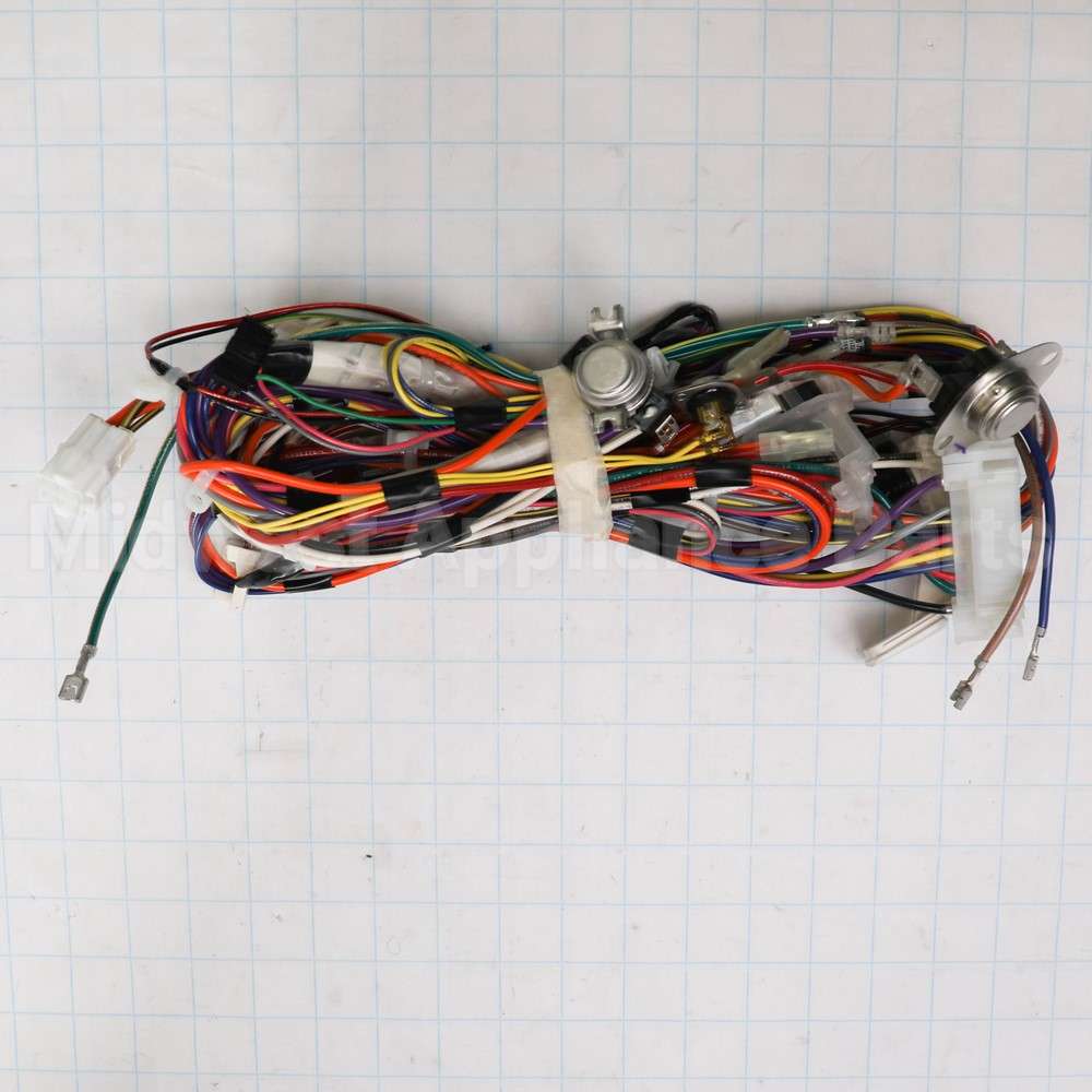 WE08X37198 GE Main Harness Electric Tl Dryer 70