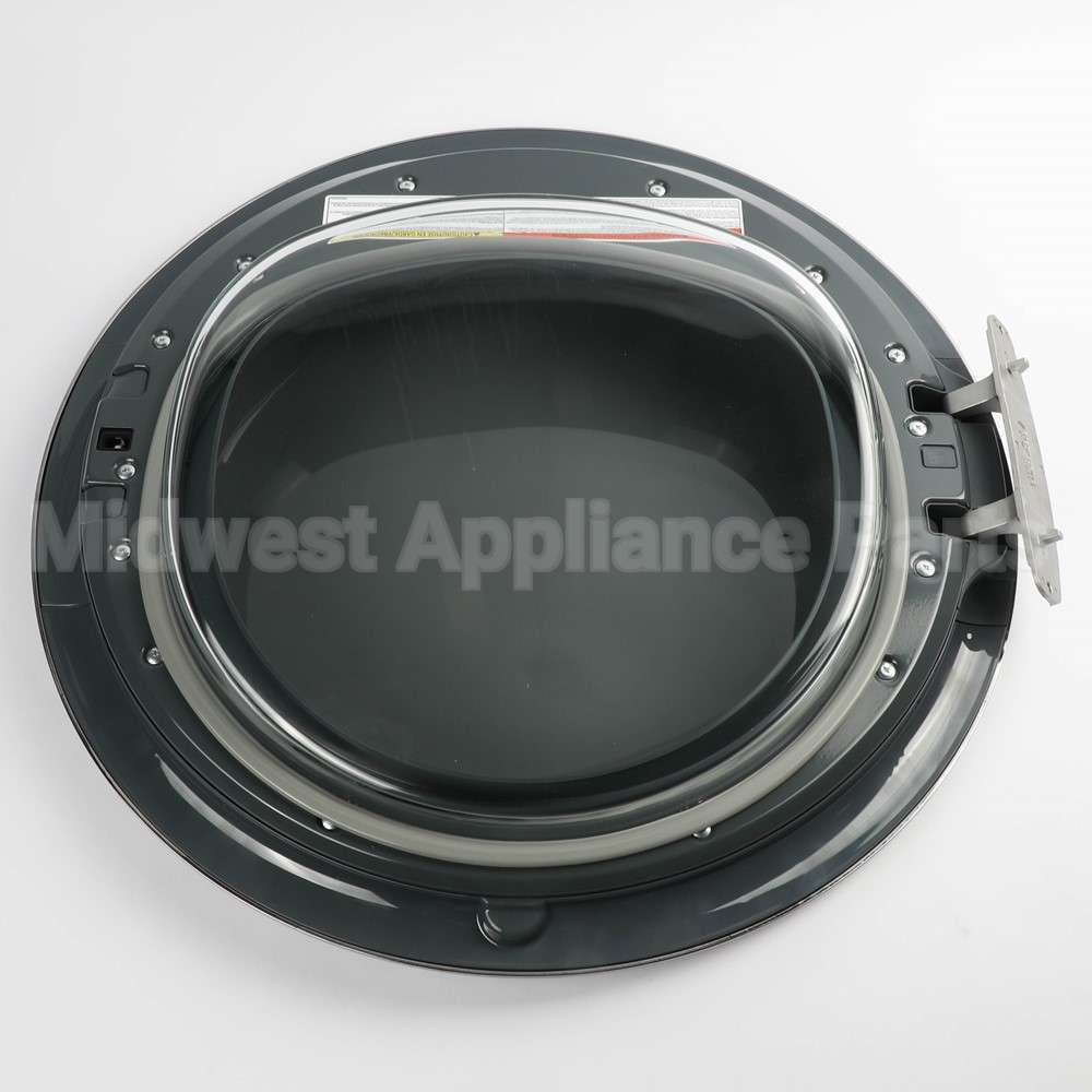 WE10X36401 GE Dryer Door Fl Dryer He Black Trim