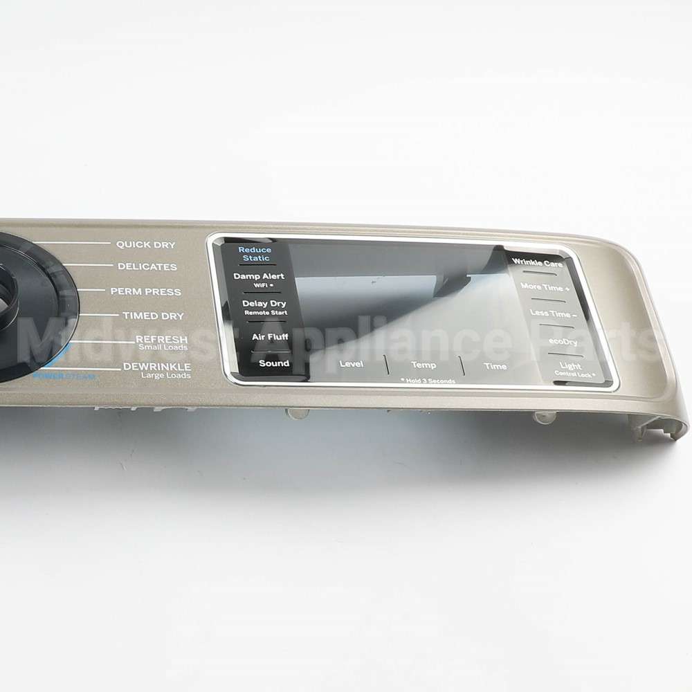 WE13X29755 GE Control Panel Satin Nickel