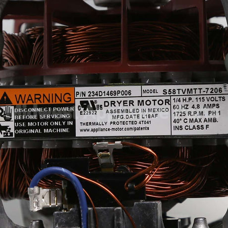 WE17X24535 GE Motor & Blower Asm