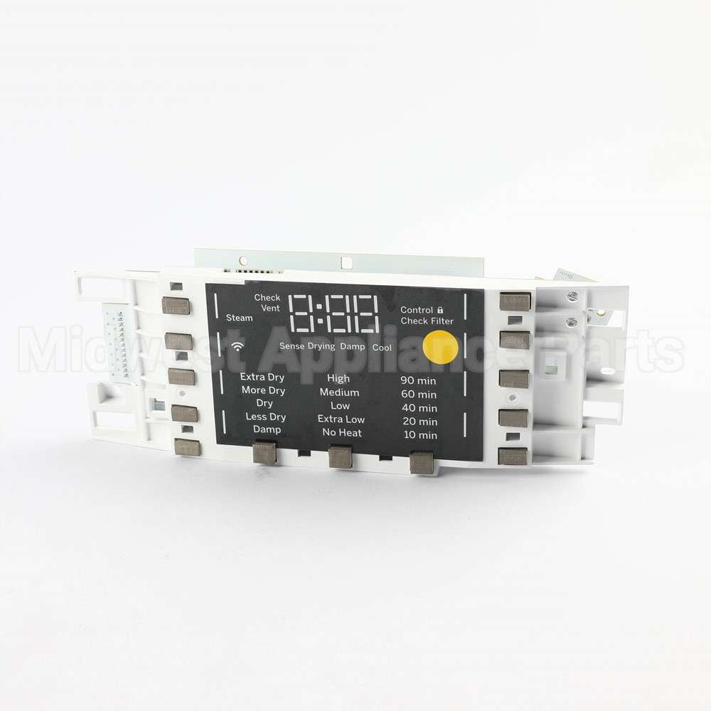 WE22X37338 GE User Interface Board Fl Dryer 85