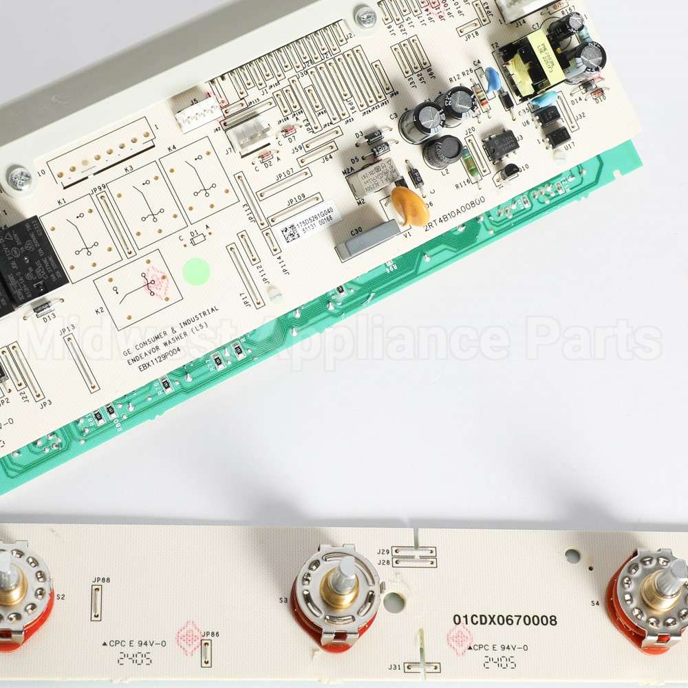 WH12X10614C GE Washing Machine Main Control Board_Core