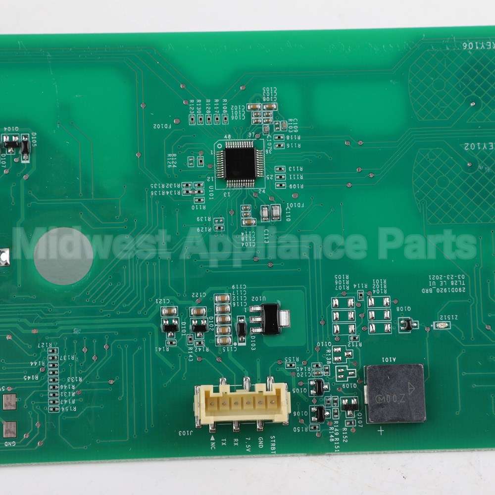 WH22X35537 GE User Interface Board Tl Washer 600/605
