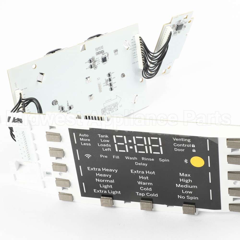 WH22X36738 GE User Interface Board Fl Washer 655V
