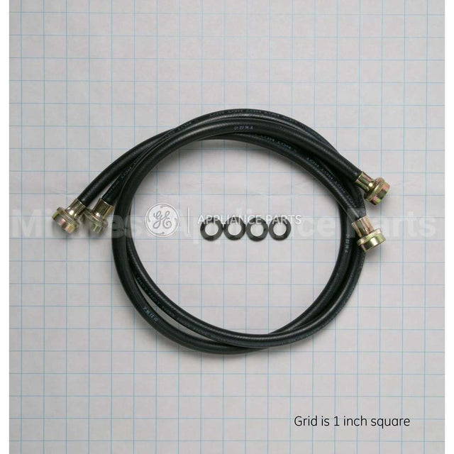 WH41X10207 GE 2 Pk Rubber Inlt Hose 4'