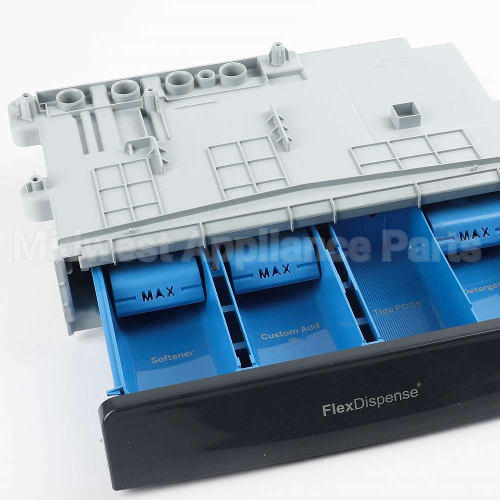 WH42X34998 GE Dispenser Box & Drawer Le Profile Tl Washer Diamond Gray