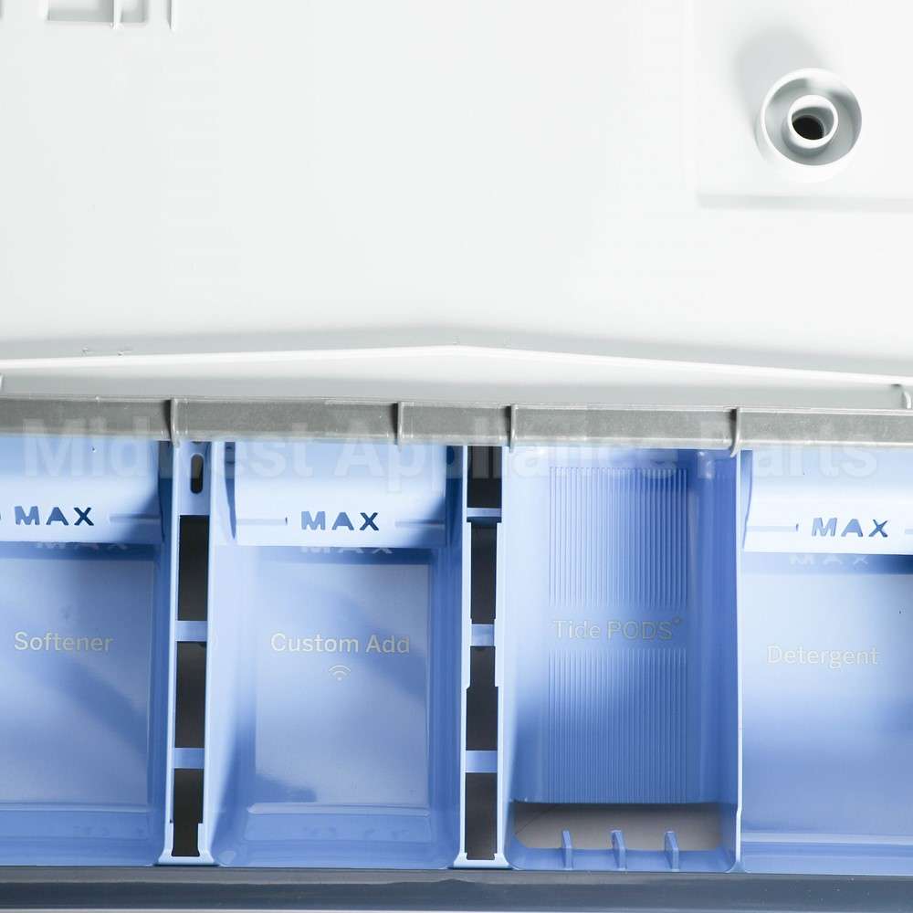 WH42X35001 GE Dispenser Box & Drawer He Profile Tl Washer Sapphire Blue