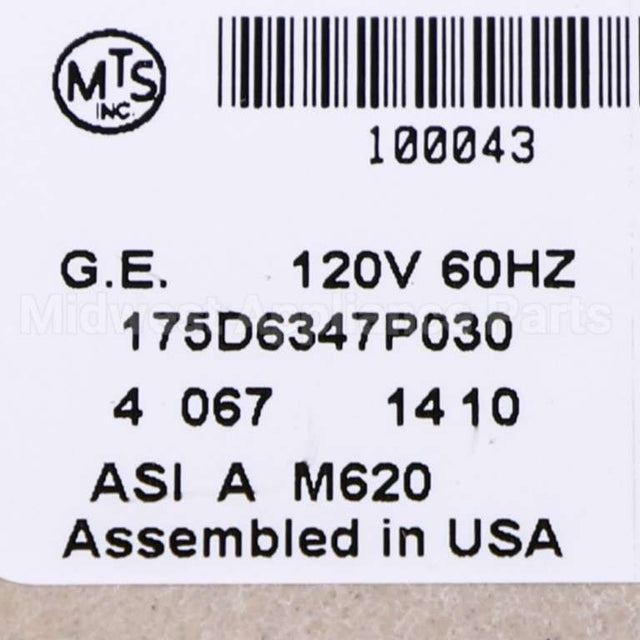 WH49X10084 GE P030 Cntrl & Shield Kit