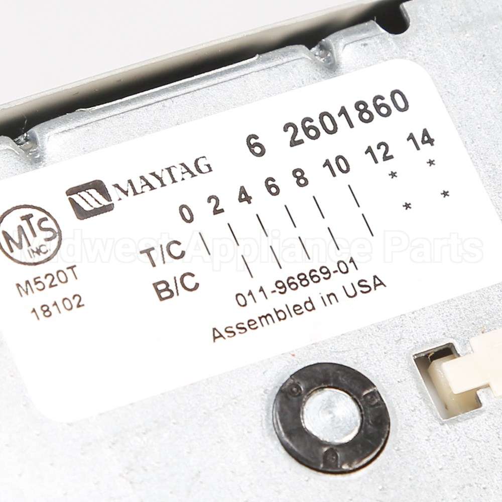 WP22002716 Whirlpool Timer
