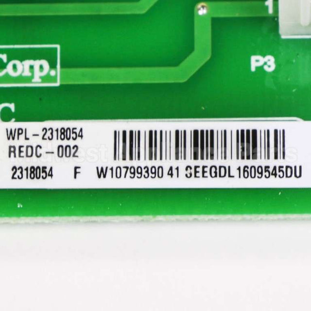 WP2318054 Whirlpool Cntrl-Elec