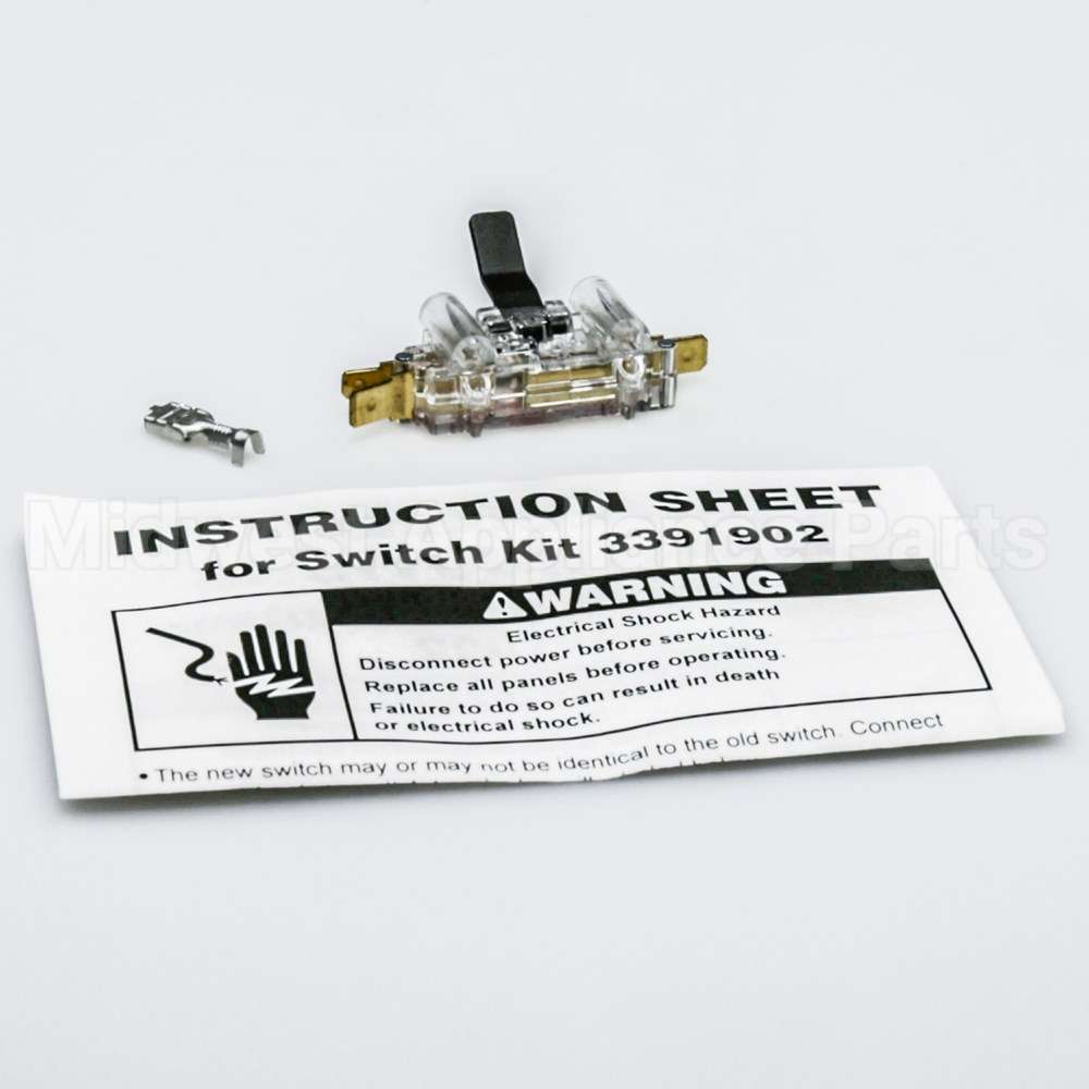 WP3391902 Whirlpool Switch-Lid