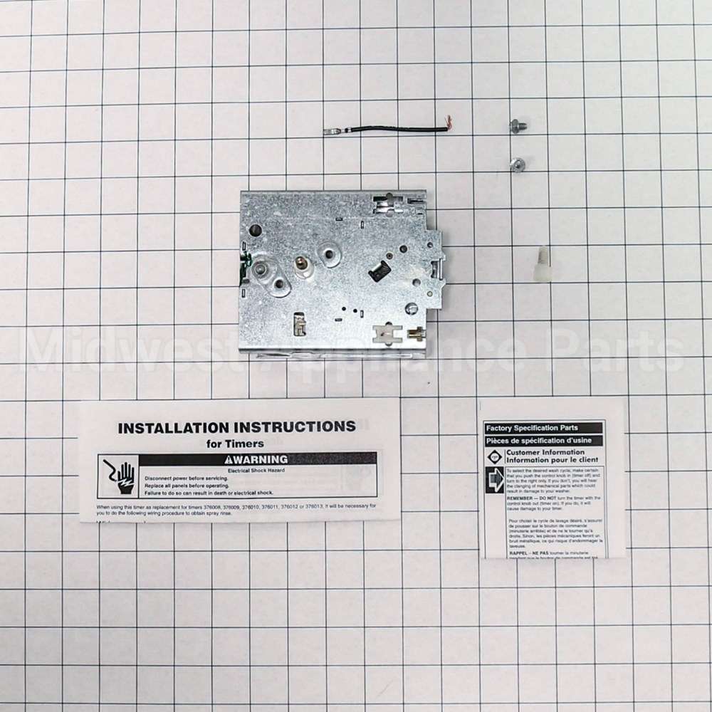 WP378133 Whirlpool Timer