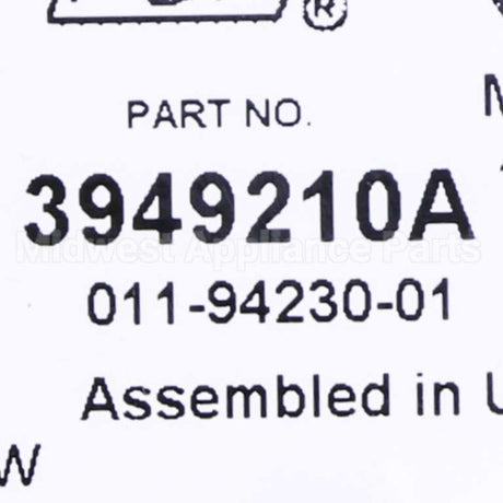 WP3949210 Whirlpool Timer