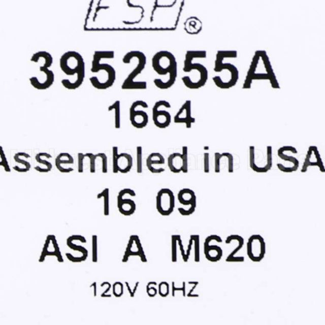 WP3952955 Whirlpool Timer