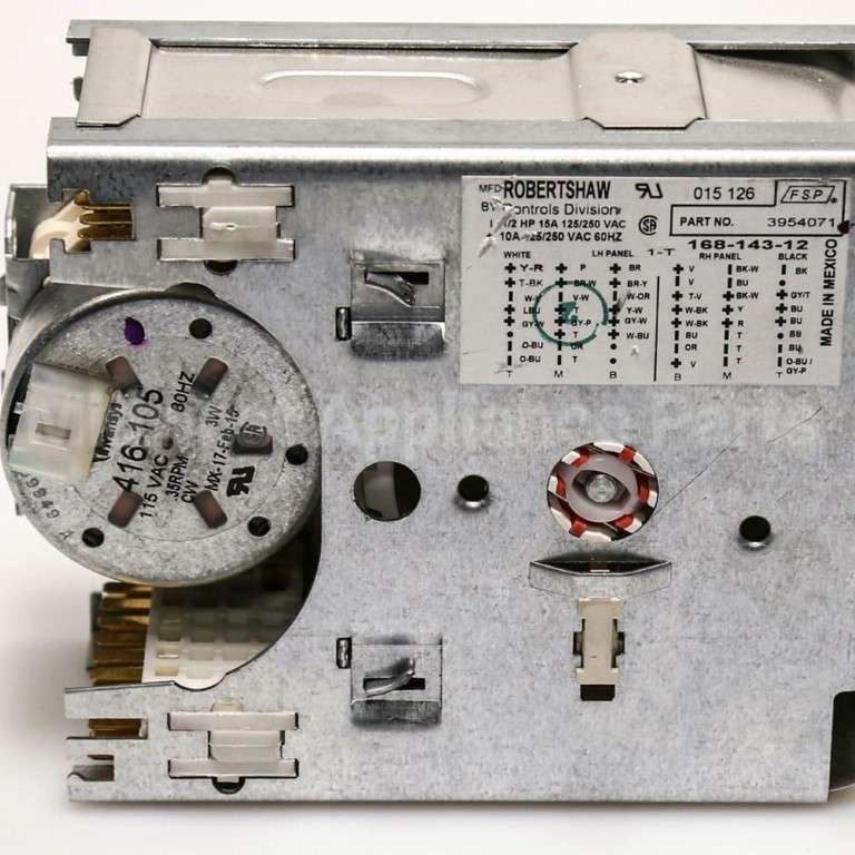 WP3954071 Whirlpool Timer