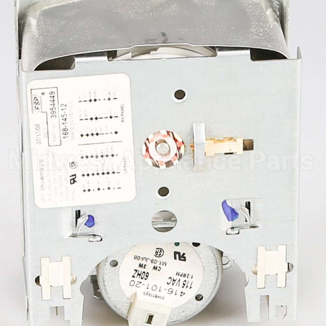 WP3954449 Whirlpool Timer