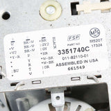 WP661549 Whirlpool Timer