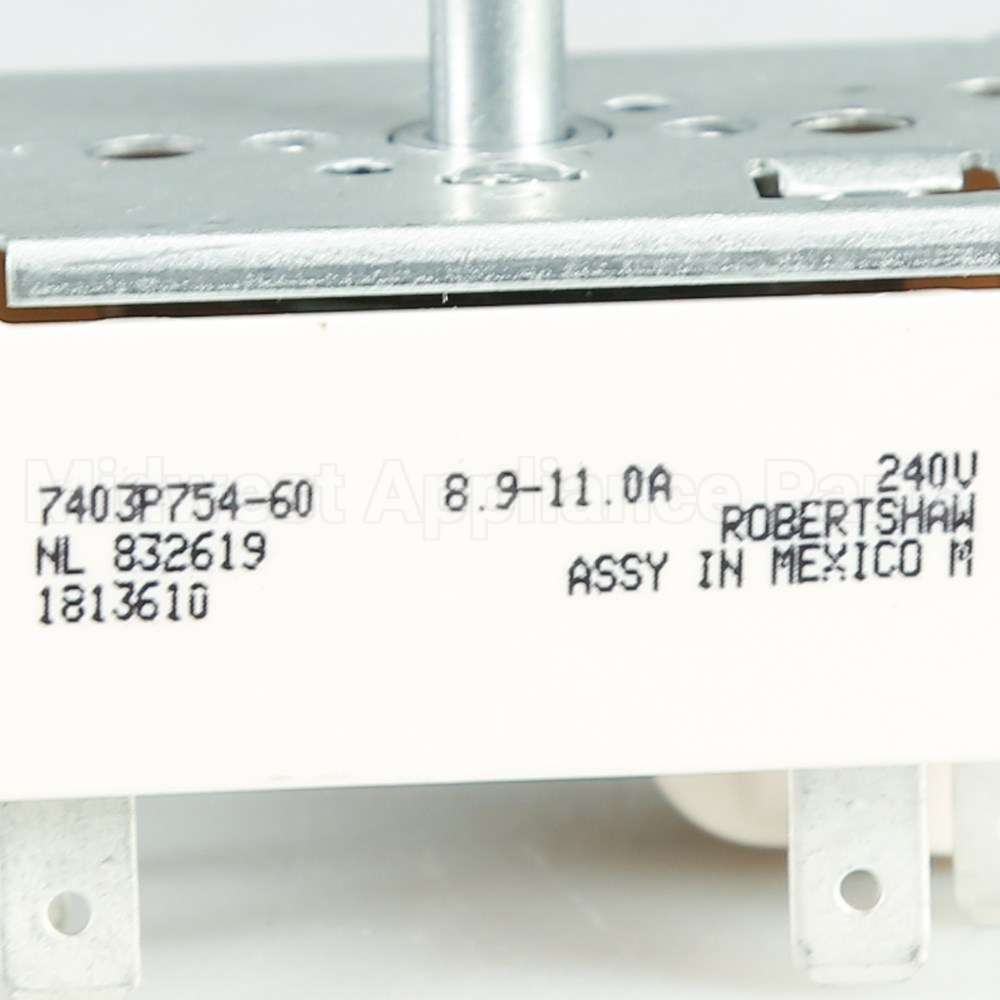 WP74007841 Whirlpool Switch- In