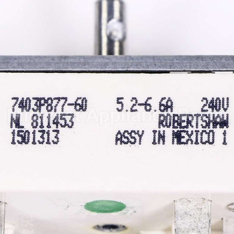 WP74008940 Whirlpool Switch- In