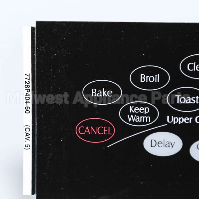 WP74009994 Whirlpool Overlay- H