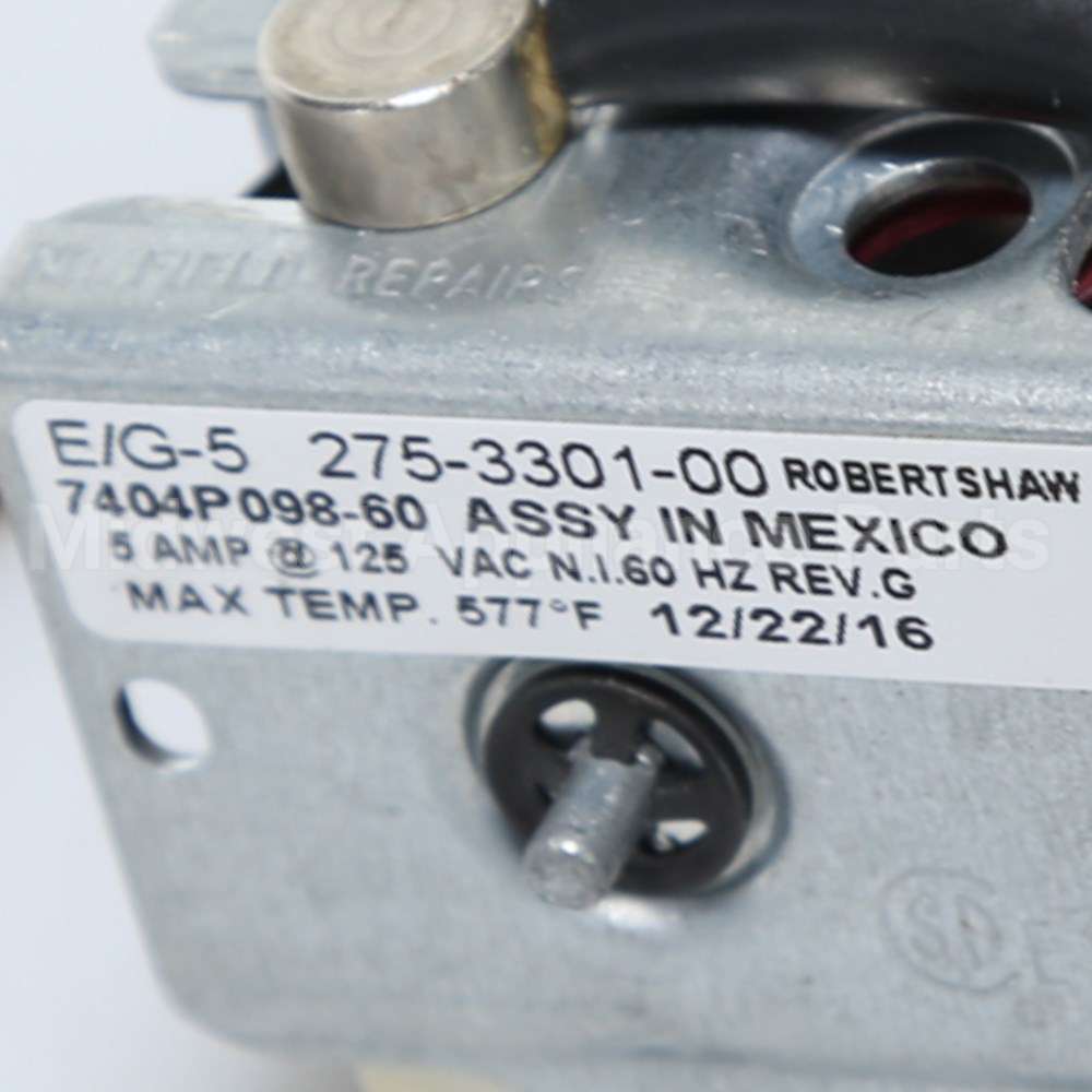 WP7404P098-60 Whirlpool Thermostat