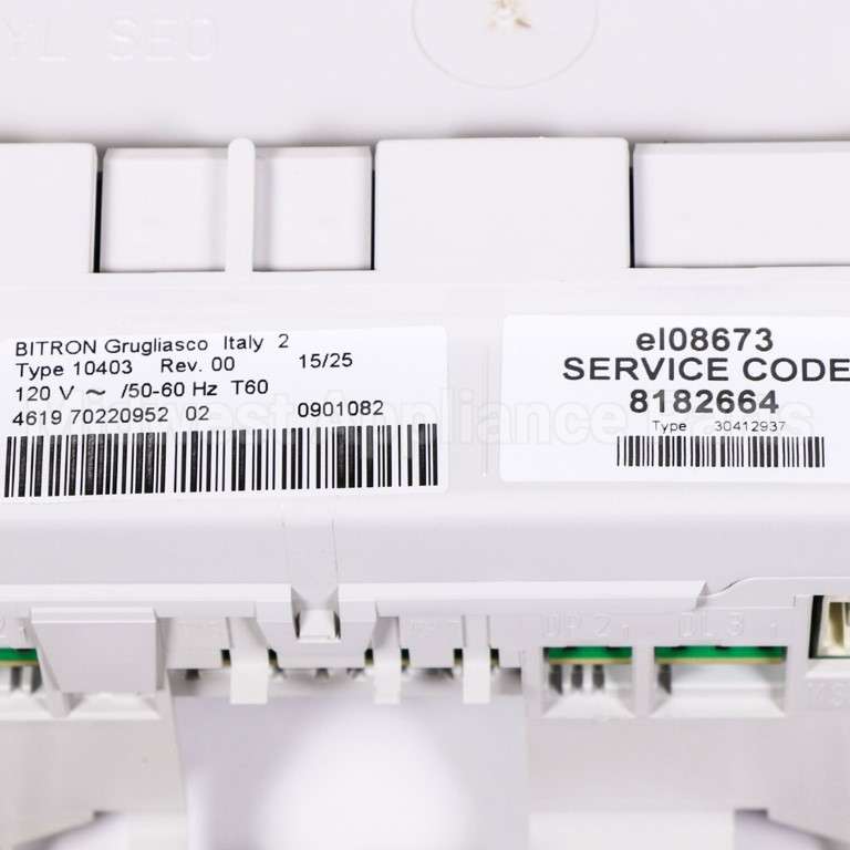 WP8182664 Whirlpool Cntrl-Elec