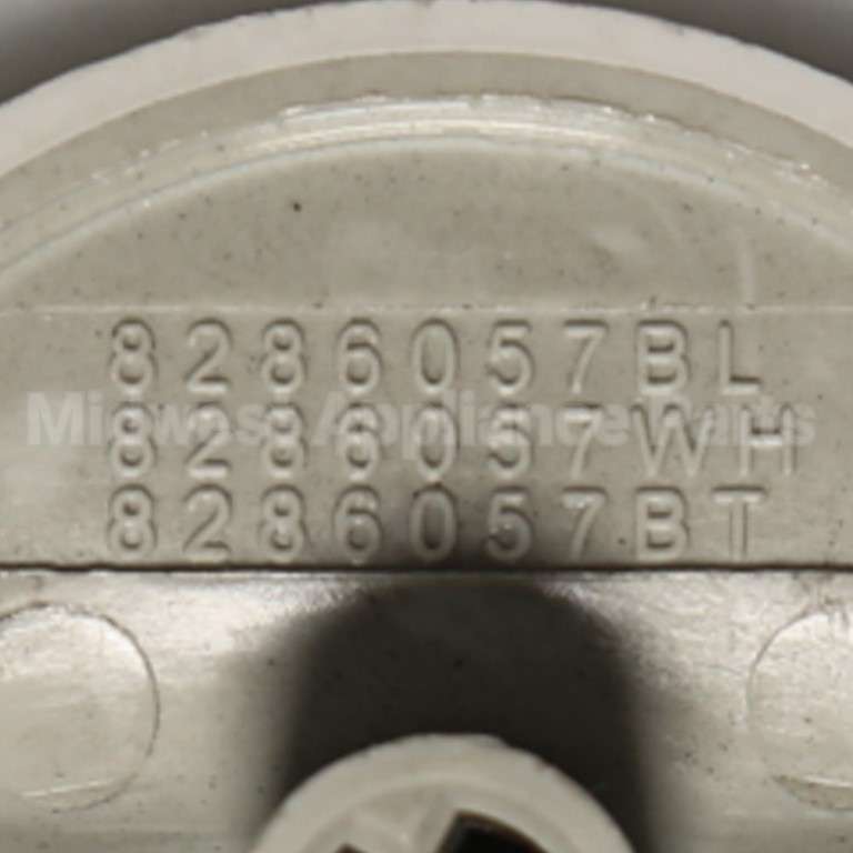WP8286057WH Whirlpool Knob