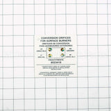 WP8523418 Whirlpool Spud-Orfce