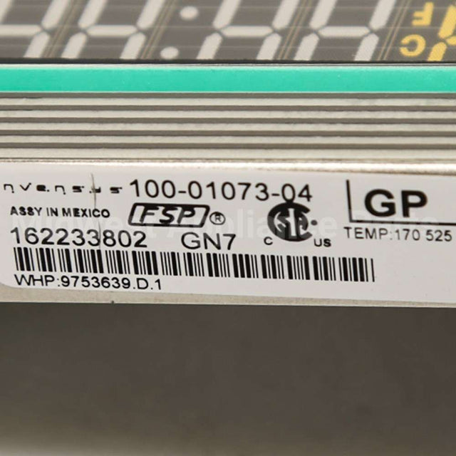 WP9753639 Whirlpool Cntrl-Elec