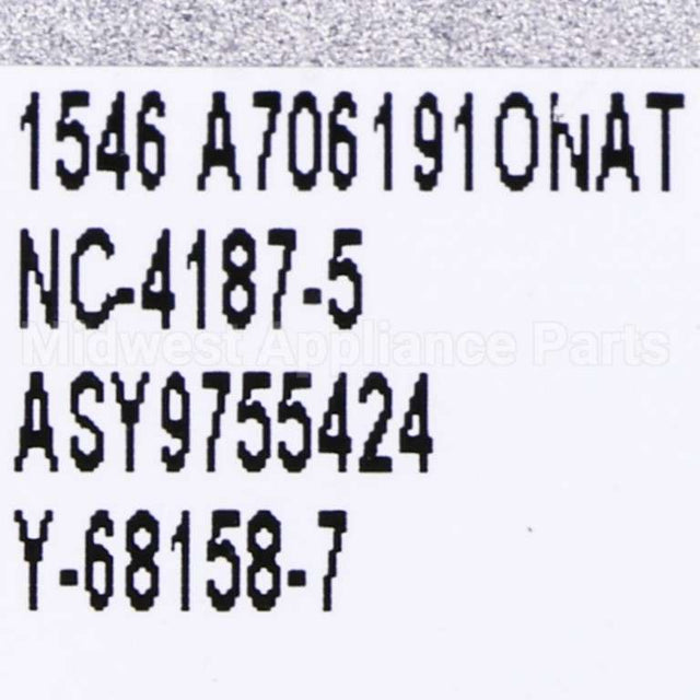 WP9755424 Whirlpool Valve-Gas