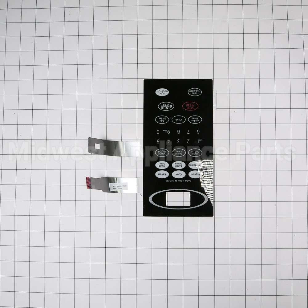 WPDE34-00231A Whirlpool Switch Membrane (Blk)