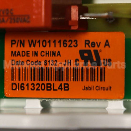 WPW10111623 Whirlpool Cntrl-Elec