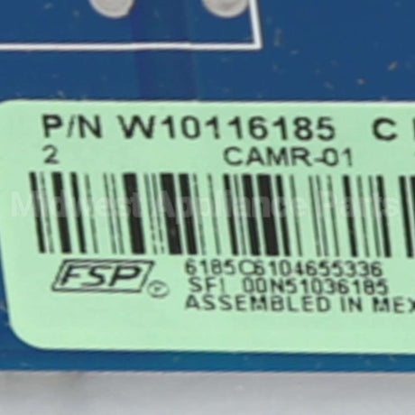 WPW10116185 Whirlpool Cntrl-Elec