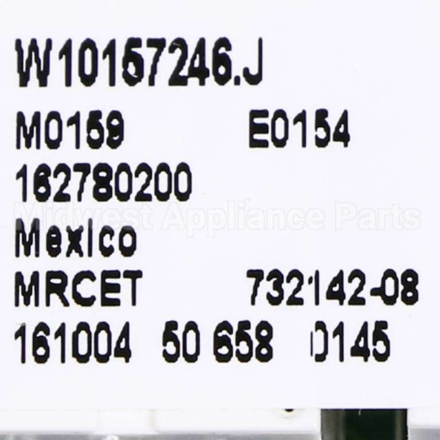 WPW10157246 Whirlpool $50 Core Charge