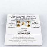 WPW10170516 Whirlpool Spud-Orfce