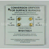 WPW10170531 Whirlpool Spud-Orfce