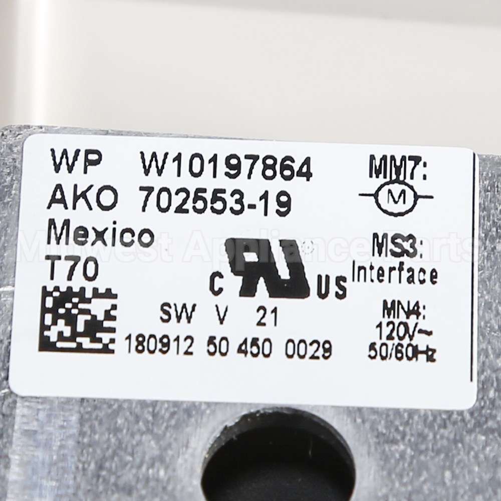 WPW10197864 Whirlpool Cntrl-Elec