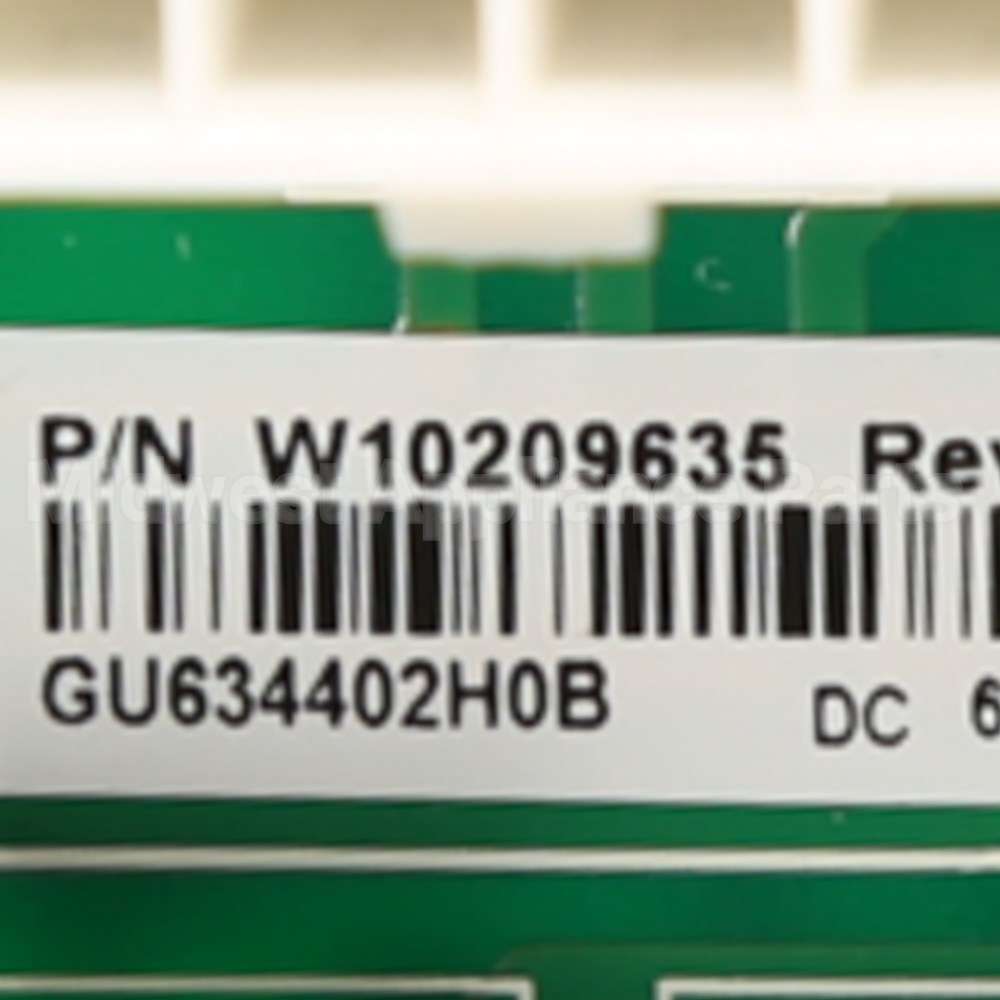 WPW10209636 Whirlpool Cntrl-Elec