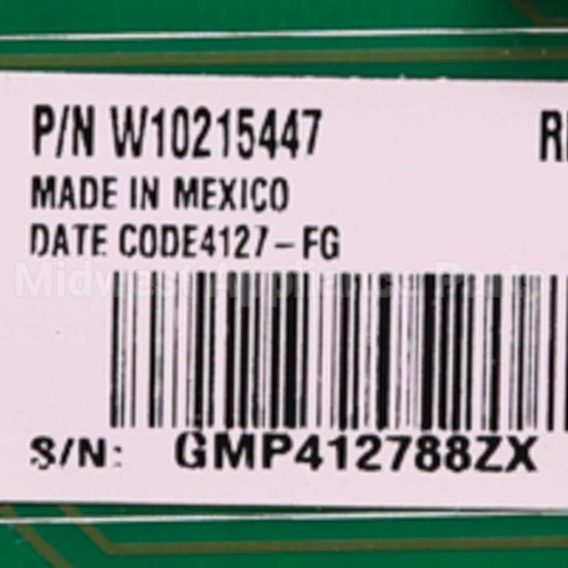 WPW10212764 Whirlpool Cntrl-Elec