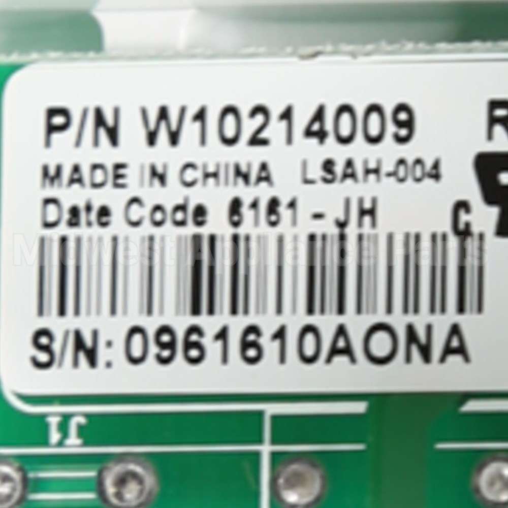 WPW10214009 Whirlpool Cntrl-Elec