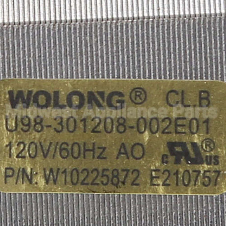 WPW10225872 Whirlpool Motor