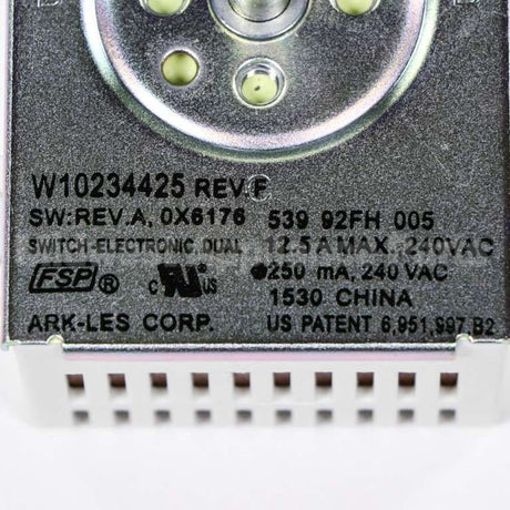 WPW10234425 Whirlpool Switch-Inf