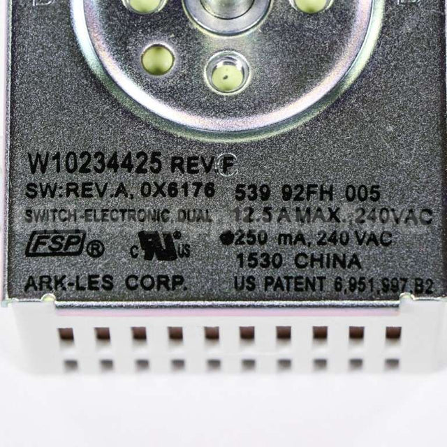 WPW10234425 Whirlpool Switch-Inf