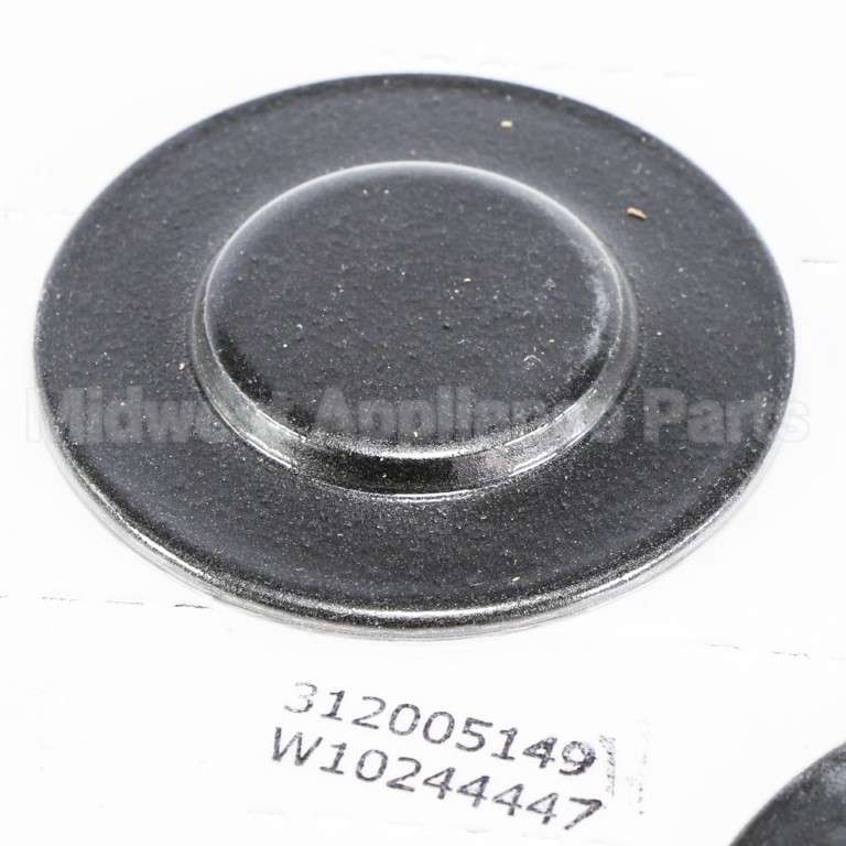WPW10244447 Whirlpool Cap-Burner