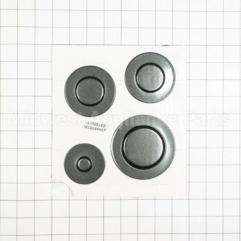 WPW10244447 Whirlpool Cap-Burner