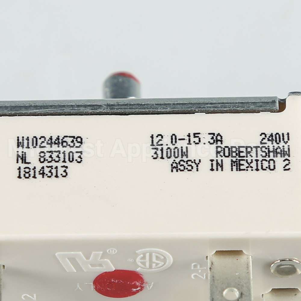 WPW10244639 Whirlpool Switch-Inf